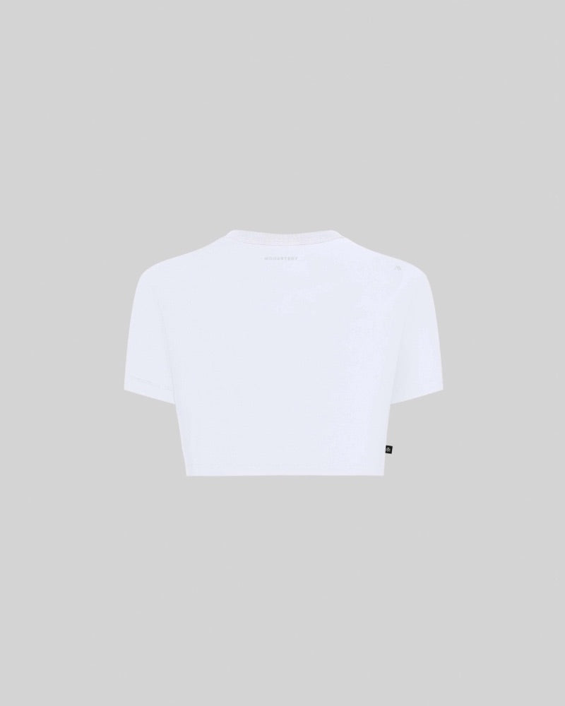 ALAIN CROP TOP WHITE