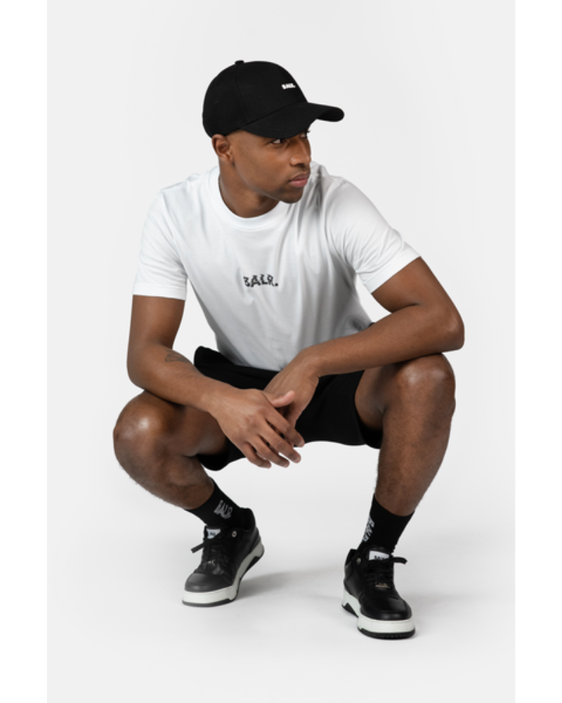 BALR. Glitch Regular Fit T-Shirt Bright White