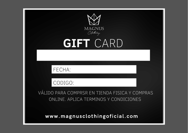 MAGNUS GIFT CARD