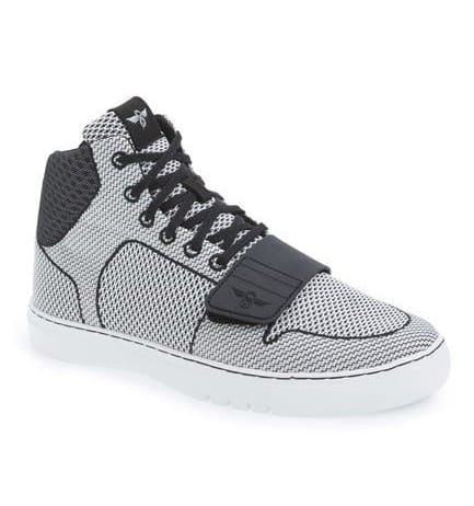 CREATIVE RECREATION CESARIO WOVEN HI BLK/WHT